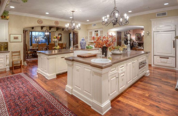 double island kitchen