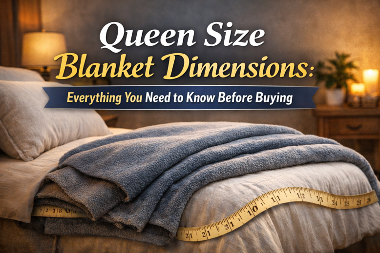 queen size blanket dimensions