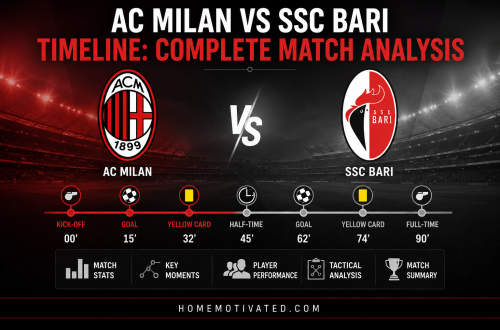 ac milan vs ssc bari timeline