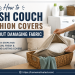 how to wash couch cushion covers